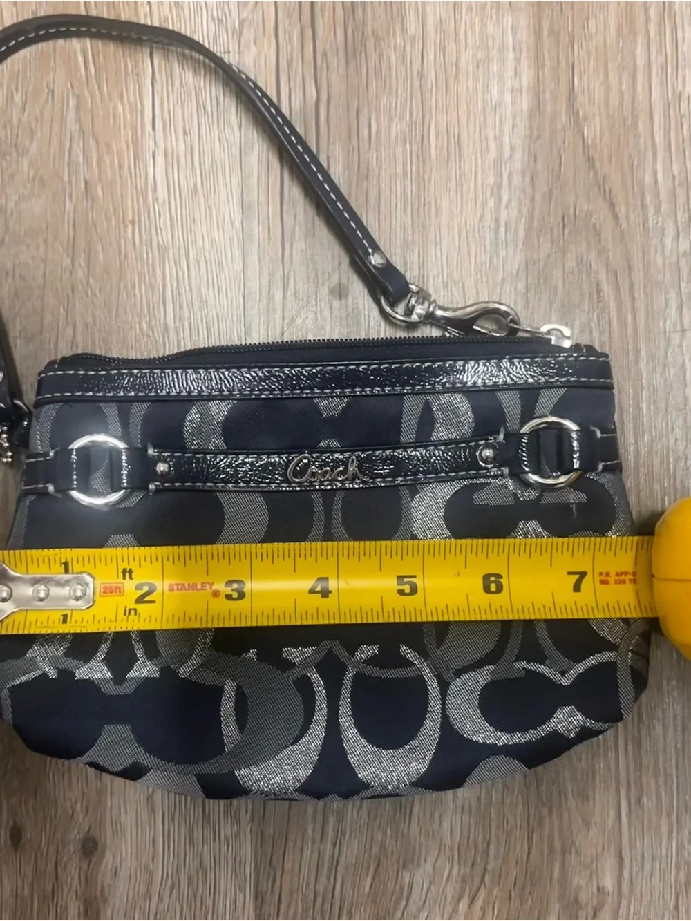 Coach signature jacquard